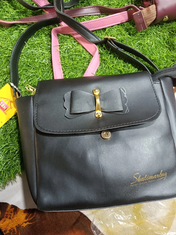 5057 Leather Sied Bag - Your Pink