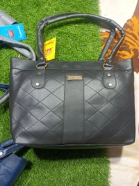 5058 Leather Sied Bag - Blue