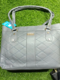 5058 Leather Sied Bag - Blue