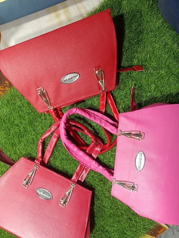 5060 Leather Sied Bag - Blush Pink