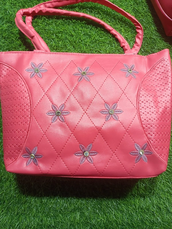 5061 Leather Sied Bag - Red