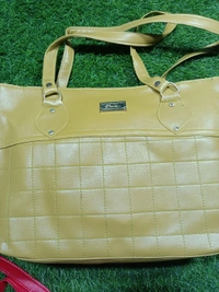 5062 Leather Sied Bag - Red