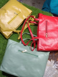 5062 Leather Sied Bag - Gold
