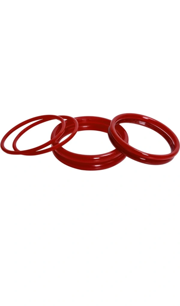 8051 Plain Red Pola  - 2.2