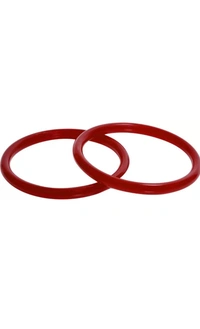 8051 Plain Red Pola  - 2.2