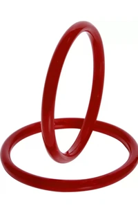 8051 Plain Red Pola  - 2.2