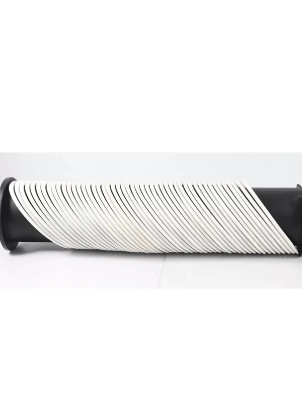 8059 White Velvet Bangles. - 2.6