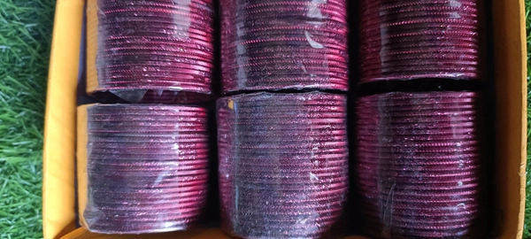 8090. Baby Bangles. - Maroon, 14