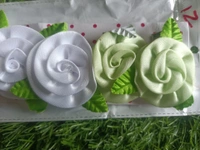 4037 Hair Clips  - White