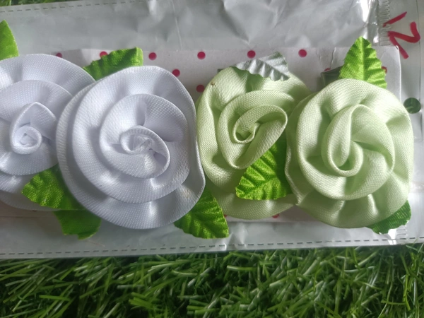 4037 Hair Clips  - White