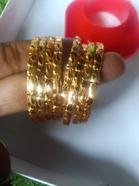 8101 Golden Bangles  - 2.8