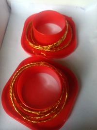8101 Golden Bangles  - 2.8