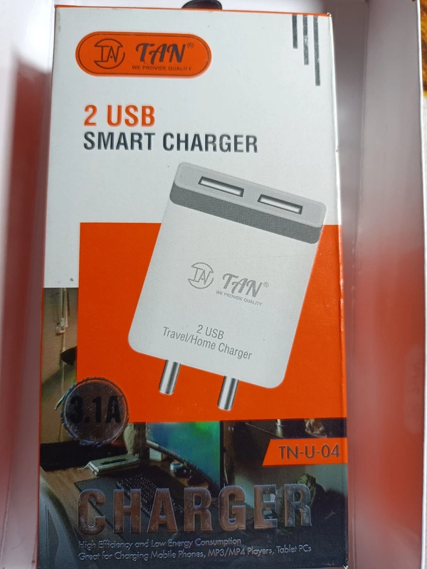 8407 2 USB smar Fast Charger 