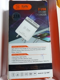 8407 2 USB smar Fast Charger 