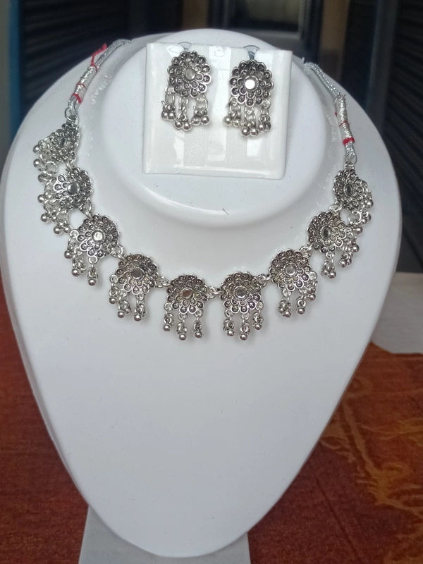 701 Oxidized Jewellery Set 