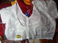 12006 Chikon WhiteCotton Blouse  - 34
