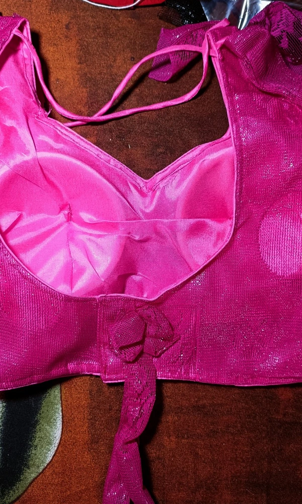 12007 Modern Net Blouse  - Free Size