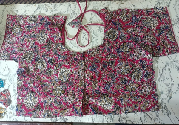 12010 Kalngkari  Cotton Blouse  - Bright Sun, 32