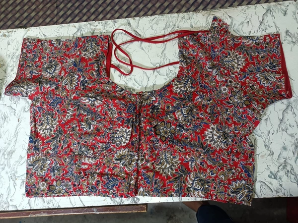 12010 Kalngkari  Cotton Blouse  - Bright Sun, 32
