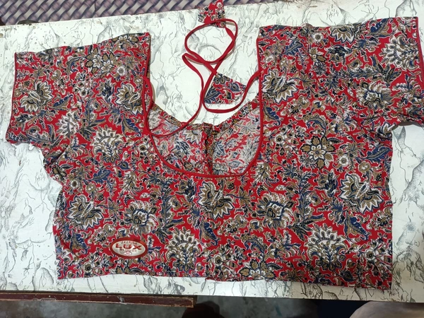12010 Kalngkari  Cotton Blouse  - Bright Sun, 34