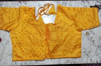 12017 Banarashi Blouse  - 32, Yellow