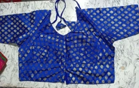 12017 Banarashi Blouse  - 32, Yellow