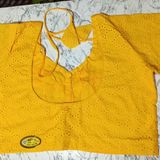 12019 Chikon Cotton Blouse  - Yellow, 32