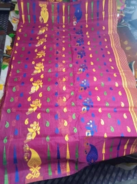 011 All Over  Buti Pam Pam Jamdani (তাঁতের শাড়ি)