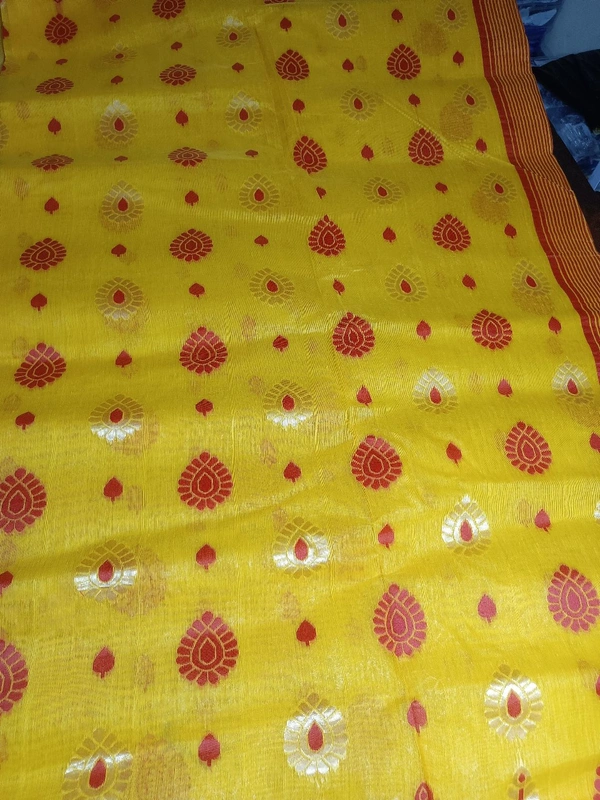 014  All Over Buti Pam Pam  Jamdani (তাঁতের শাড়ি)