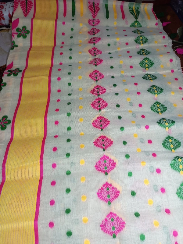 012 All Over Buti Pam Pam Jamdani (তাঁতের শাড়ি)