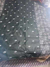 035 Katha Stich Handloom With Blouse Pic