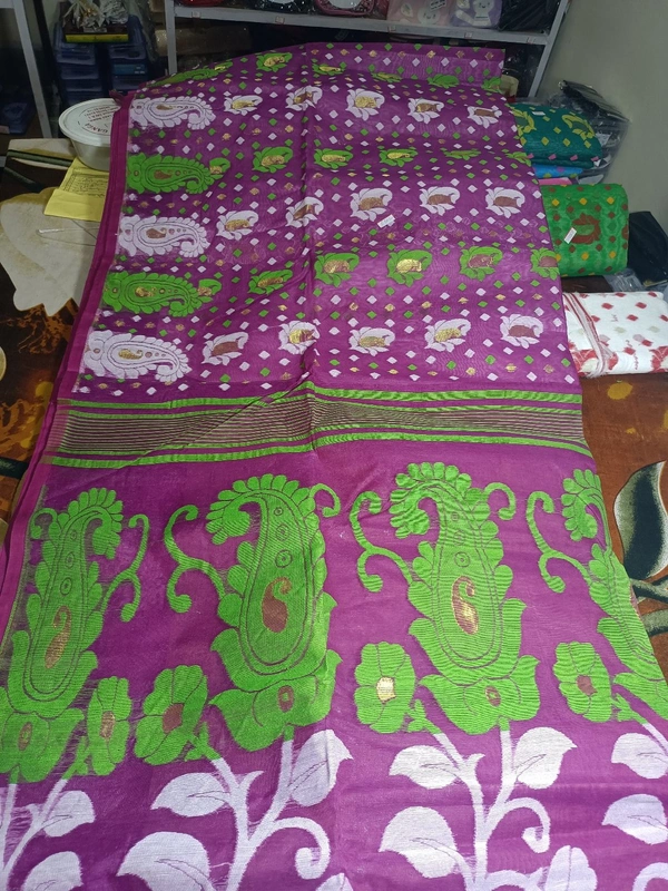 028   Jamdani (তাঁতের শাড়ি)