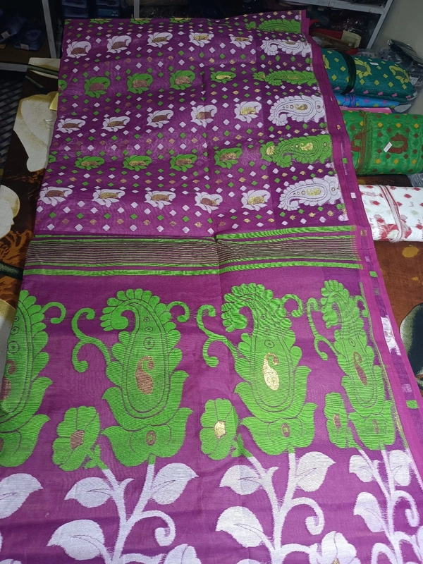 028   Jamdani (তাঁতের শাড়ি)