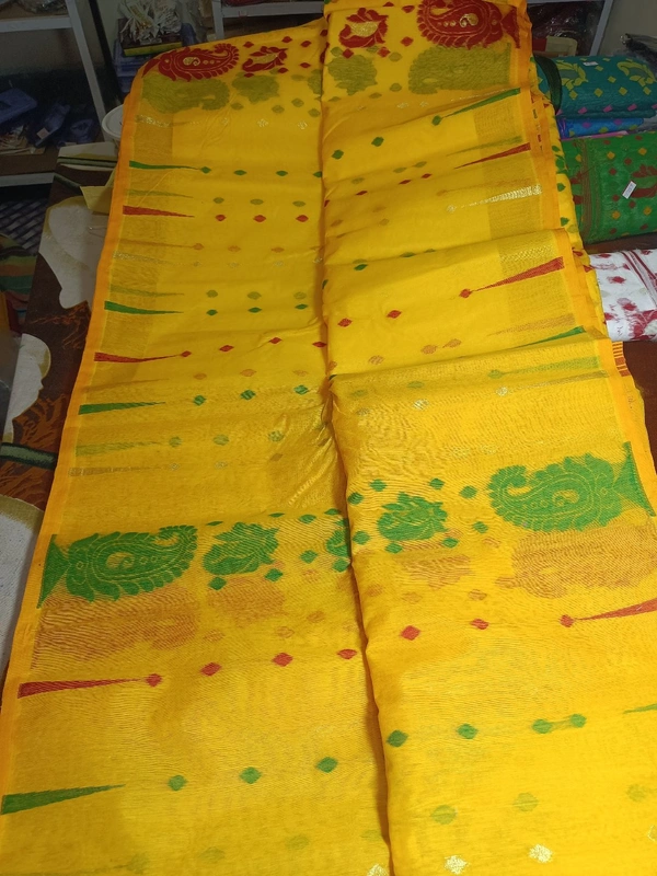 027  Hard  Jamdani (তাঁতের শাড়ি)