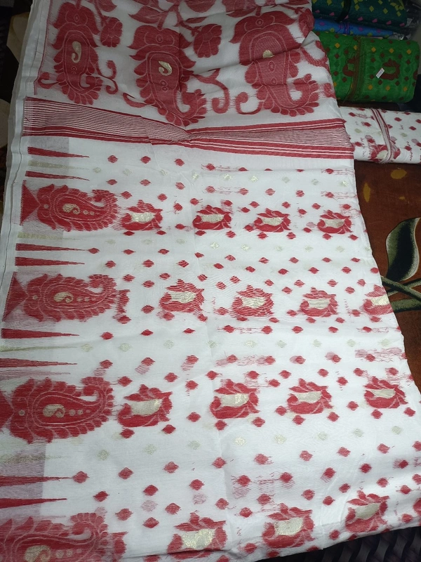 025 Hard  Jamdani (তাঁতের শাড়ি)