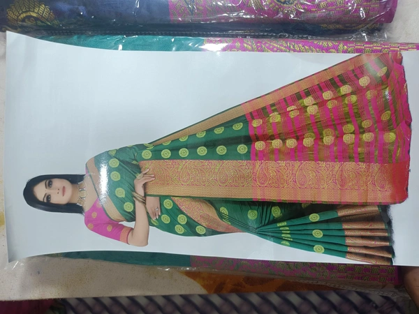 041 Kathan Silk With Blouse Pic 