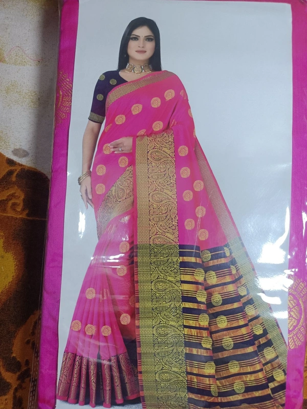042 Kathan Silk With Blouse Pic 