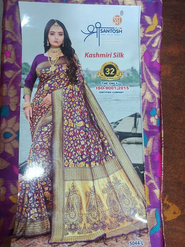052 Kashmiri Silk With Blouse Pic 