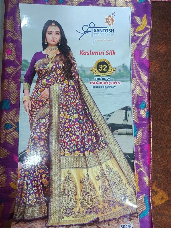 052 Kashmiri Silk With Blouse Pic 