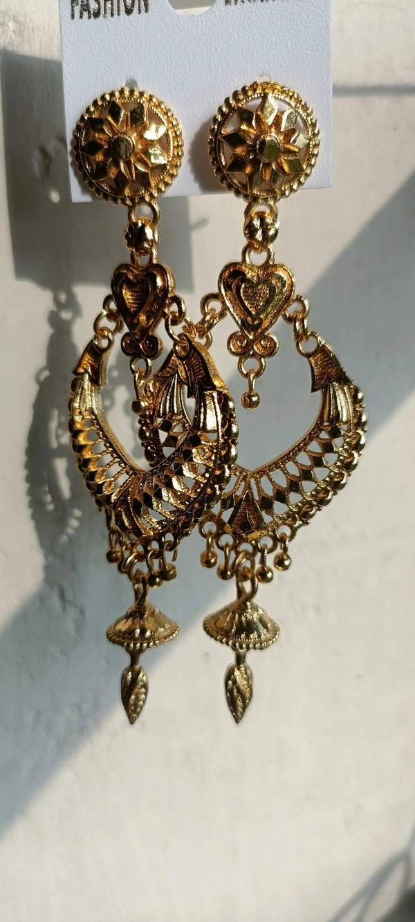 488 Golden Jhumka 