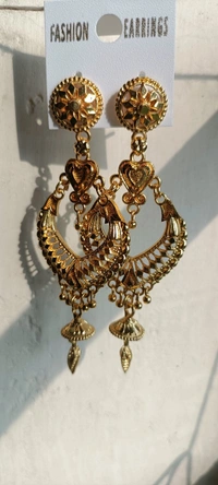 488 Golden Jhumka 
