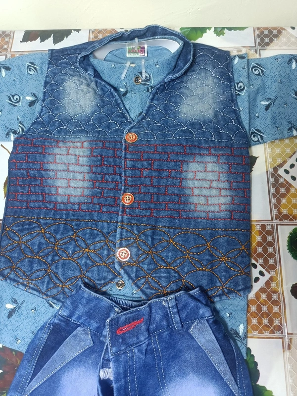 00M Baba Suit - 34, Blue
