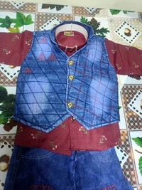 00N Baba Suit - Maroon, 28