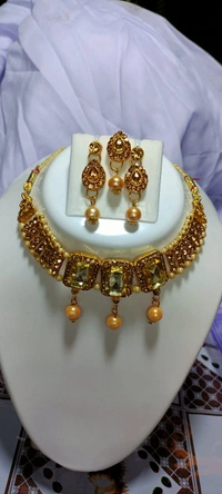 753  Stone Jewellery Set 