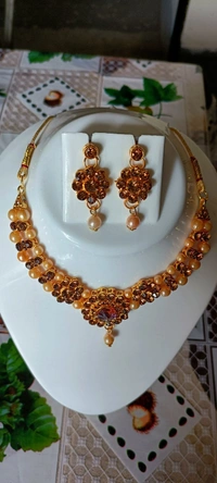 763  Stone Jewellery Set 