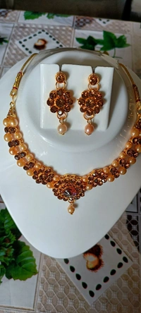 763  Stone Jewellery Set 