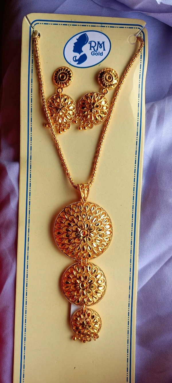 786 Golden Jewellery Set 