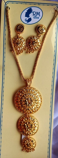 786 Golden Jewellery Set 
