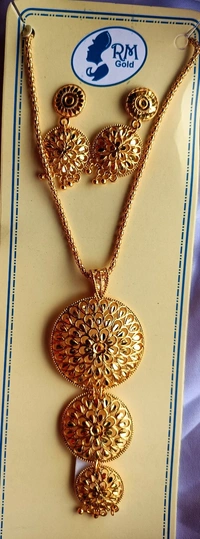 786 Golden Jewellery Set 