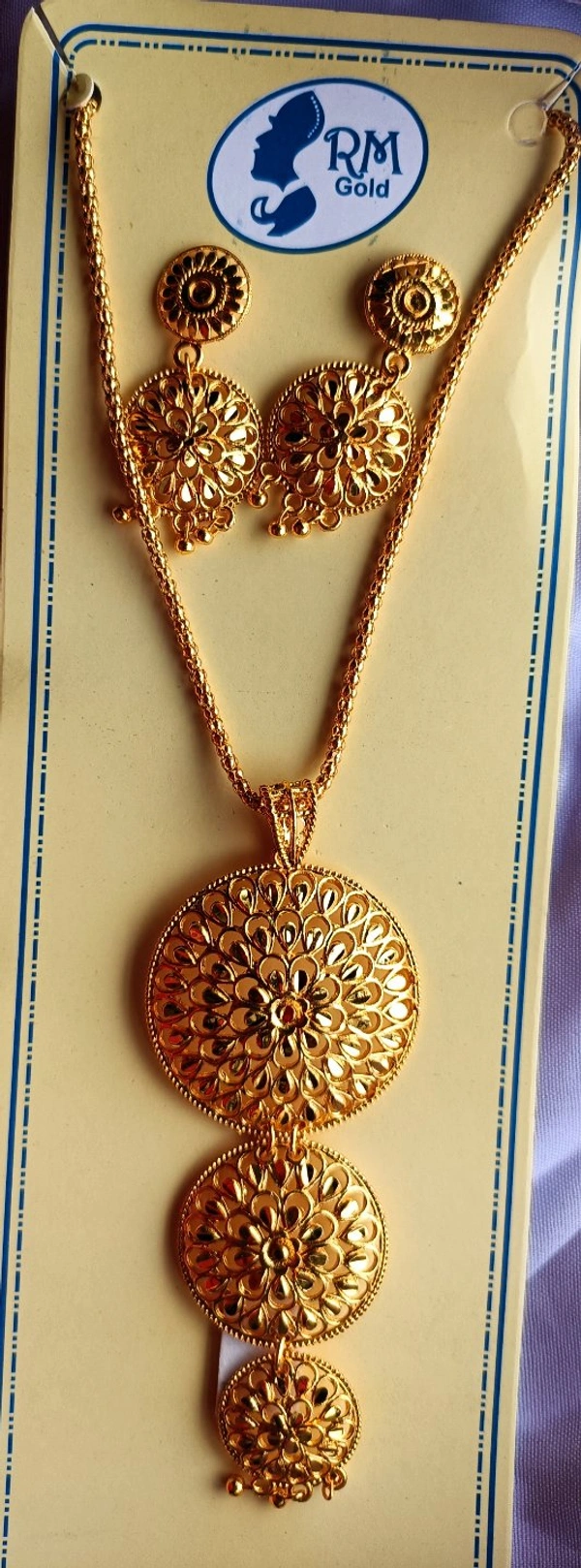 786 Golden Jewellery Set 